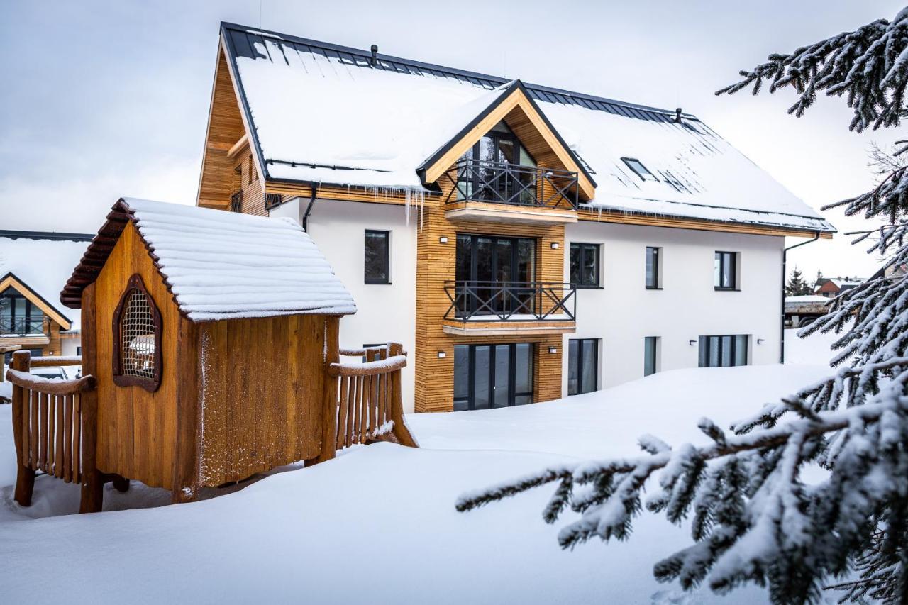 Ski Chalet Klinovec Loucna pod Klinovcem Ngoại thất bức ảnh