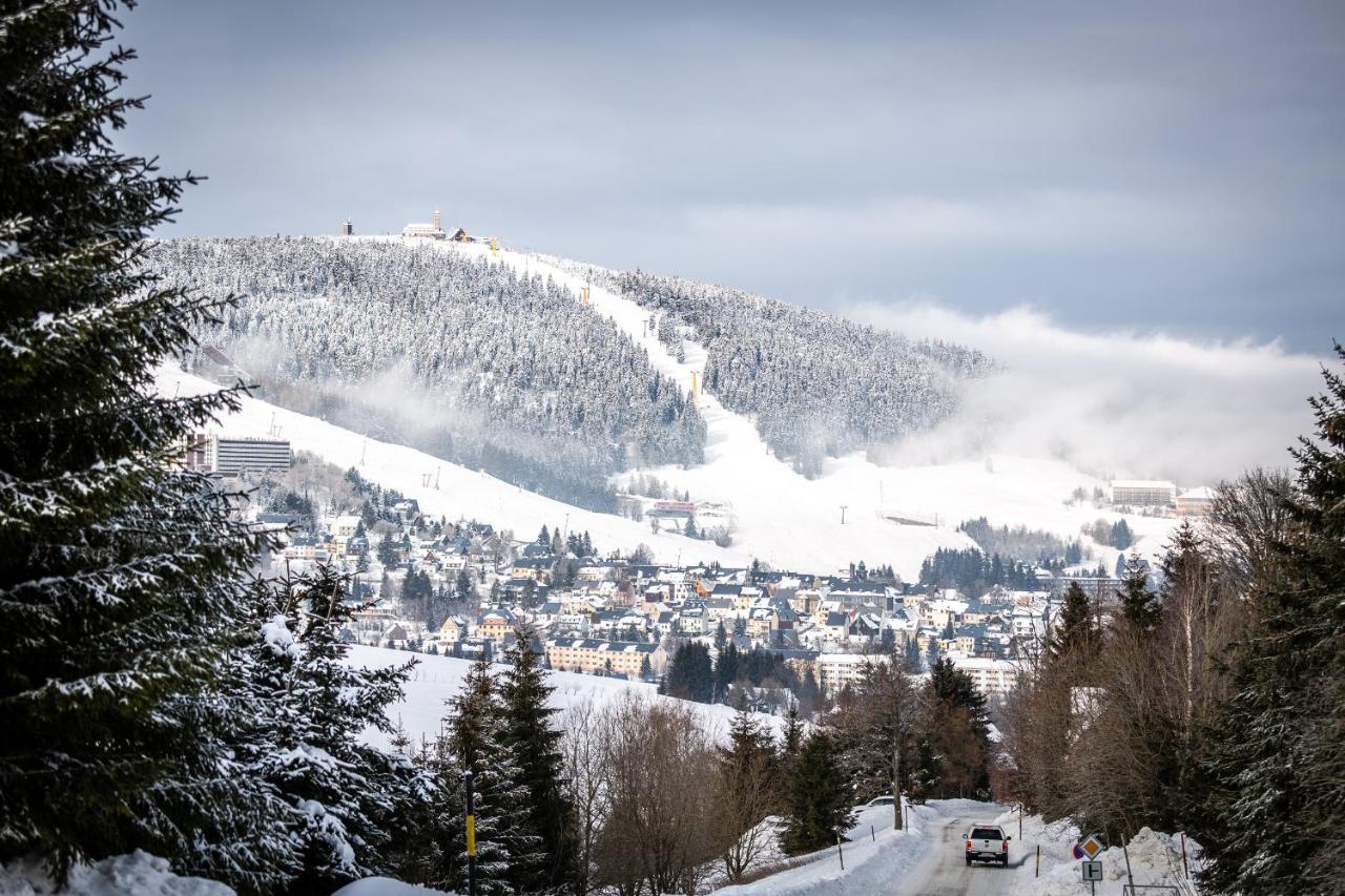 Ski Chalet Klinovec Loucna pod Klinovcem Ngoại thất bức ảnh