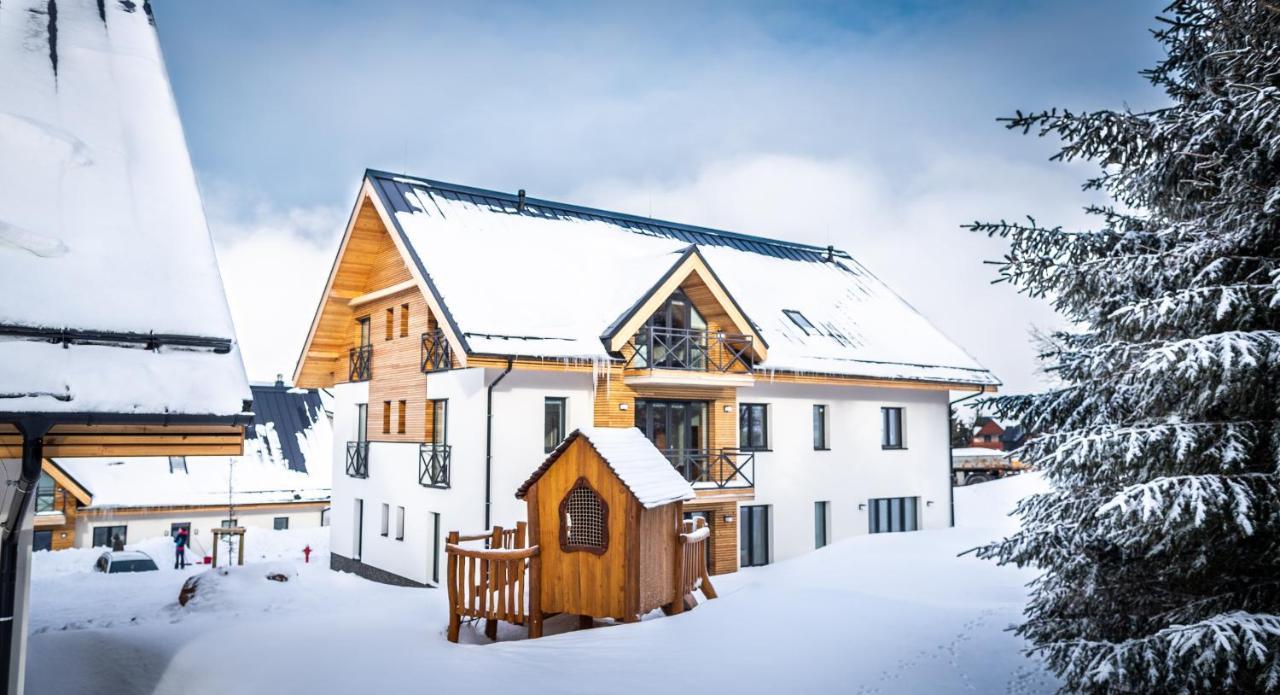 Ski Chalet Klinovec Loucna pod Klinovcem Ngoại thất bức ảnh