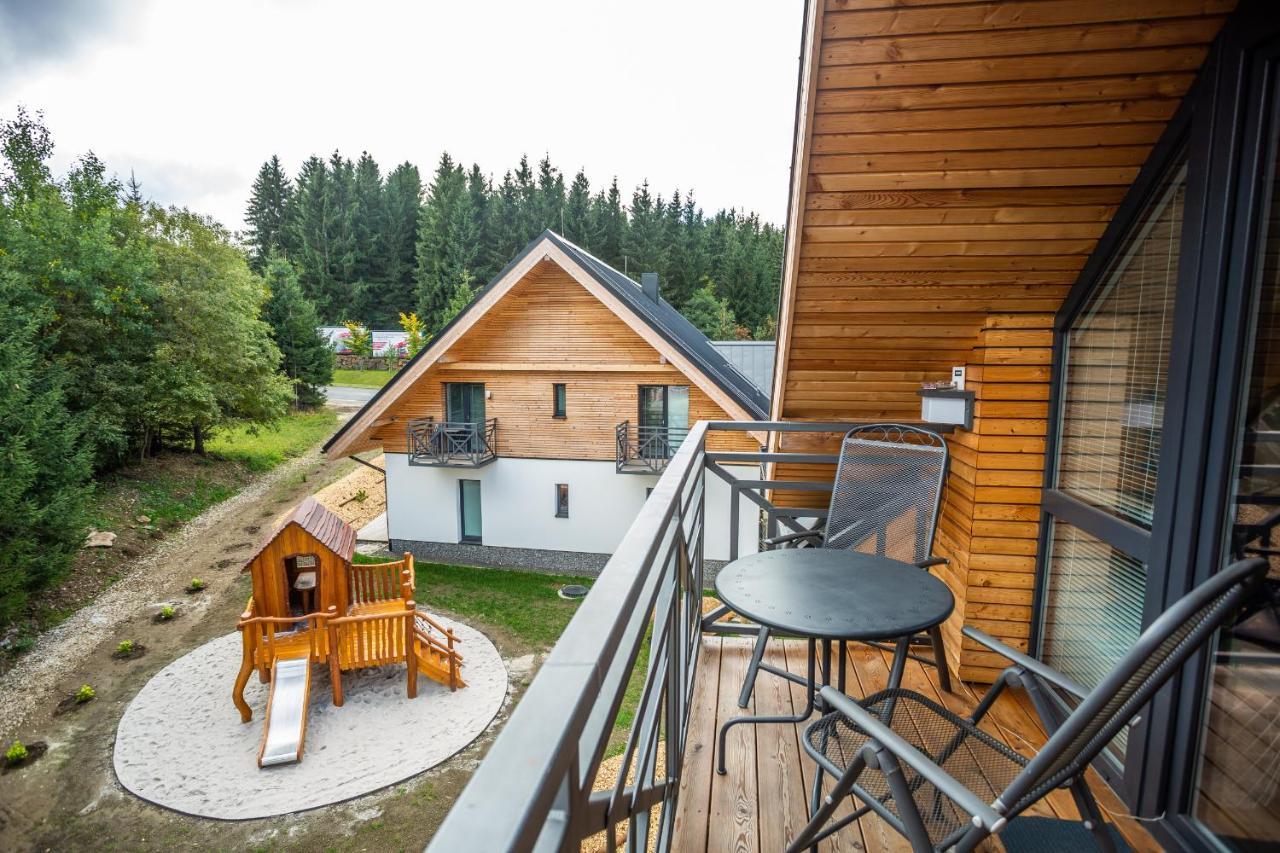 Ski Chalet Klinovec Loucna pod Klinovcem Ngoại thất bức ảnh