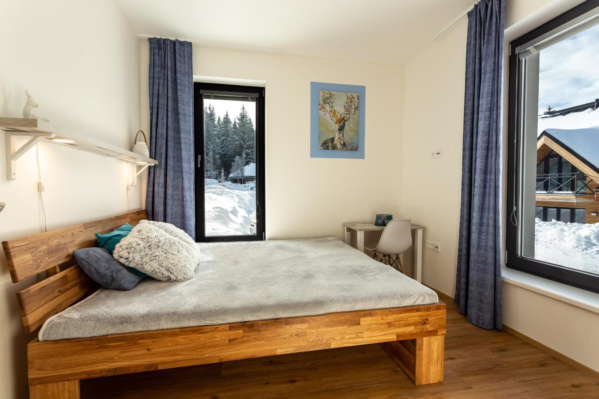 Ski Chalet Klinovec Loucna pod Klinovcem Phòng bức ảnh